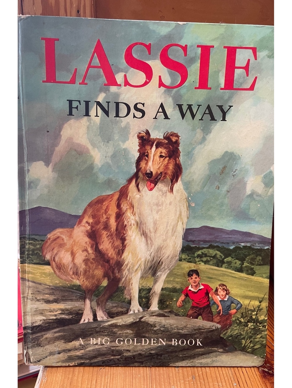 Lassie Finds a Way Golden Book